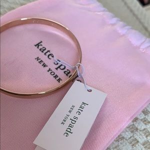 Kate Spade Rose Gold Idiom Bangle/ Bracelet